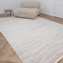Синтетичний килим MISSHA FY75A hb grey - cream  - Висока якість за найкращою ціною в Україні